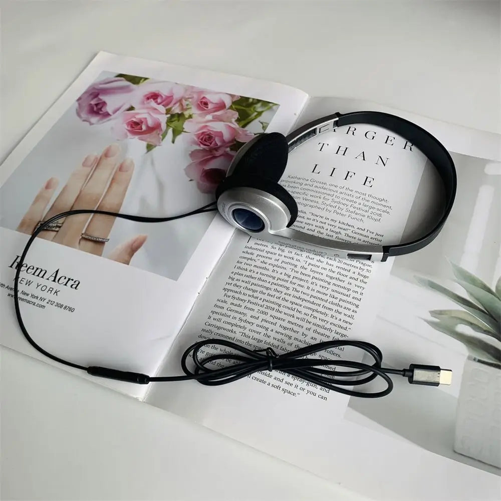 Retro Headset Y2K Wired