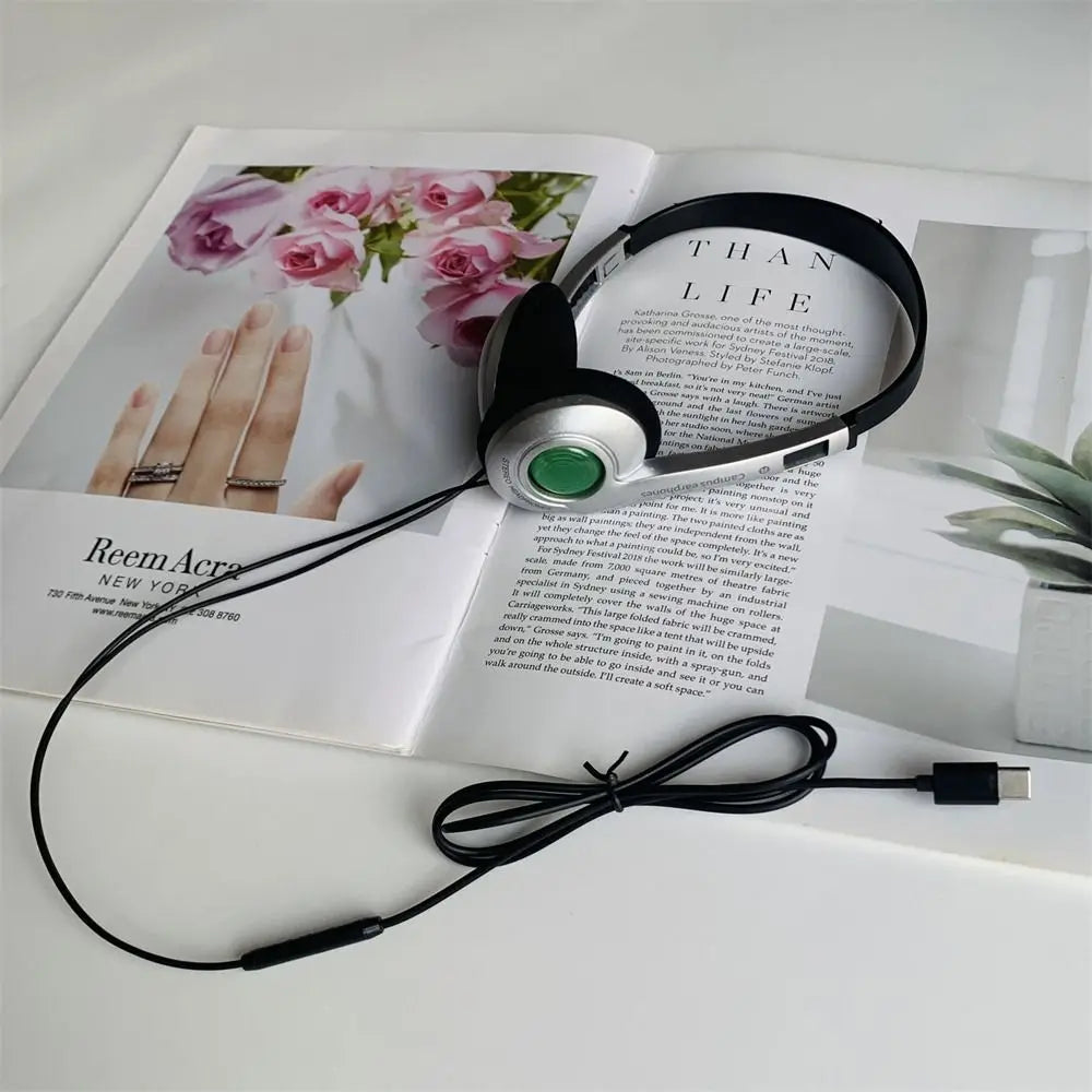 Retro Headset Y2K Wired